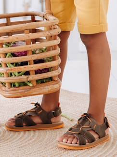 Calzado-Sandalias con autoadherente para niño