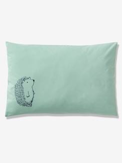 Ecorresponsable-Textil Hogar y Decoración-Funda de almohada para bebé de algodón orgánico, Lovely Nature