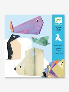 Juguetes-Actividades artísticas- Pegatinas, collage y modelado-Origami fácil - Los Animales Polares DJECO