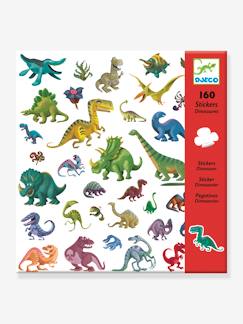 Ideas Regalo Cumpleaños-Juguetes-Actividades artísticas-160 adhesivos Dinosaurios DJECO