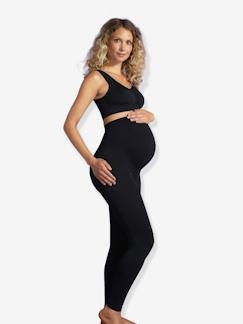 Ropa Premamá-Leggings y panties embarazo-Leggings de embarazo de tejido stretch con memoria de forma CARRIWELL
