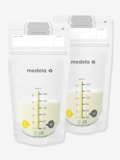 Puericultura-Lactancia-Caja de 25 bolsitas de conserva para leche materna Pump & Save MEDELA