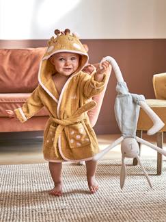 Preparar la llegada del Bebé - Personalizables-Textil Hogar y Decoración-Ropa de baño-Albornoces-Albornoz para bebé Jirafa