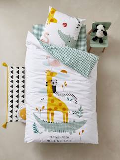 Ideas de Decoración-Textil Hogar y Decoración-Conjunto de funda nórdica + funda de almohada infantil Happy'ramide