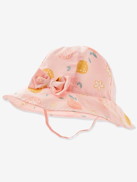 Sombrero estampado para bebé niña ROSA CLARO ESTAMPADO 