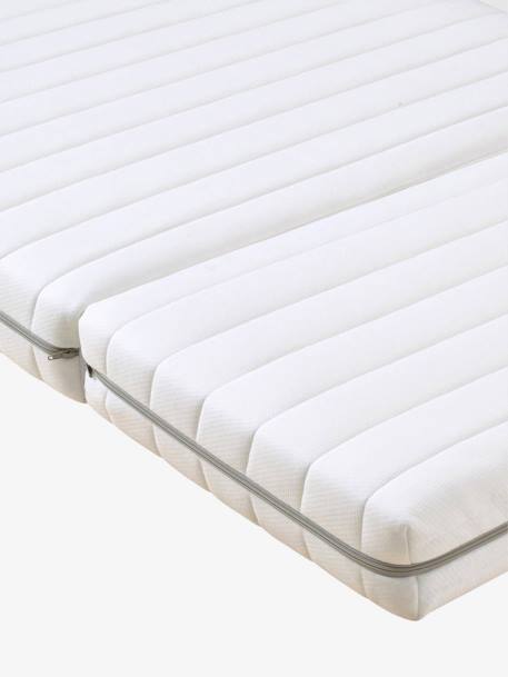 Colchón fácil de cuidar, especial para cama evolutiva Blanco 