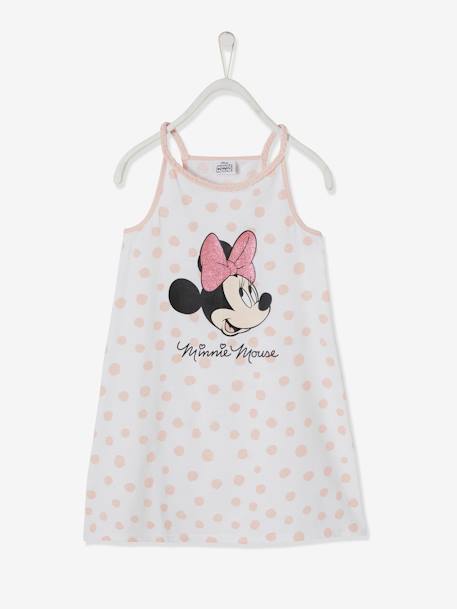 Vestido de playa Disney Minnie® BLANCO CLARO LISO 