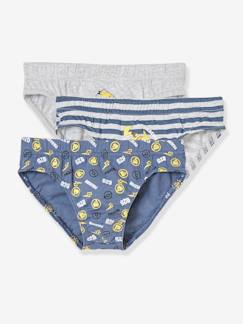 Pijamas y bodies bebé-Niño-Ropa interior-Slips y bóxers-Pack de 3 calzoncillos Pokémon®