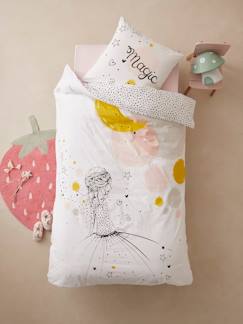 Ropa de cama-Textil Hogar y Decoración-Ropa de cama niños-Fácil de arropar-Conjunto infantil Magicouette® Princesa & Lunares