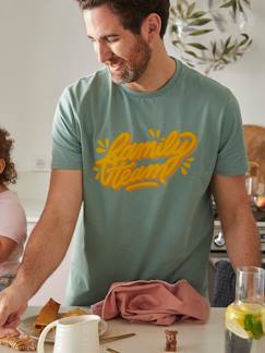 Camiseta Family Team colección cápsula Vertbaudet y Studio Jonesie de algodón orgánico