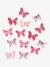 Lote de 14 mariposas decorativas niña Multicolor 