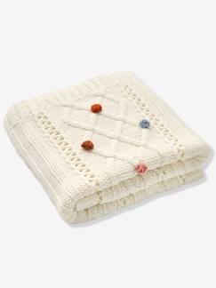 Textil Hogar y Decoración-Ropa de cuna-Mantas, edredones-Manta tricot