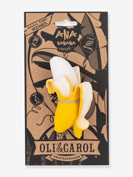 Juguete de dentición Ana Banana - OLI & CAROL amarillo 