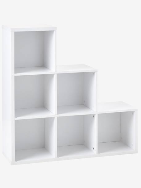 Mueble de almacenaje 6 casilleros Blanco 