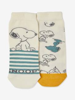 Niño-Ropa interior-Pack de 2 pares de calcetines medianos Peanuts® Snoopy