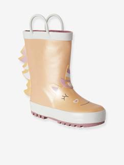 Calzado-Calzado niña (23-38)-Botas de agua Unicornio para niña, especial autonomía