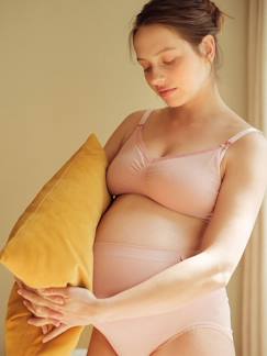 Ropa Premamá-Sujetador top de embarazo y lactancia sin costuras Organic Cache Coeur