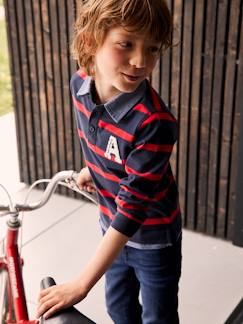 Niño-Camisetas y polos-Polos-Polo a rayas efecto 2 en 1 para niño