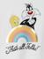 Camiseta Looney Tunes® Silvestre y Piolín BLANCO CLARO LISO CON MOTIVOS 