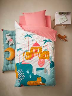 Textil Hogar y Decoración-Ropa de cama niños-Conjunto de funda nórdica + funda de almohada infantil Eden India