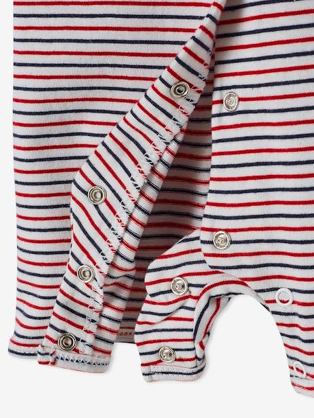 Pack de 2 pijamas mono short para bebé niño Oeko Tex® BLANCO CLARO BICOLOR/MULTICOLO 