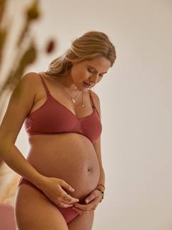 Roupa Interior-Ropa Premamá-Ropa interior embarazo-2 sujetadores para embarazo y lactancia de algodón stretch