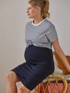 Especial Lactancia-Camiseta a rayas para embarazo y lactancia, personalizable, de algodón