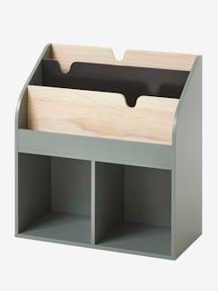 School-Habitación y Organización-Mueble para organización con 2 compartimentos + estantería librería School