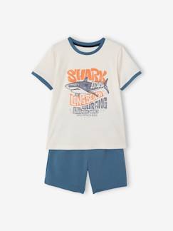 Niño-Conjuntos-Conjunto de camiseta y short Tiburón, para niño