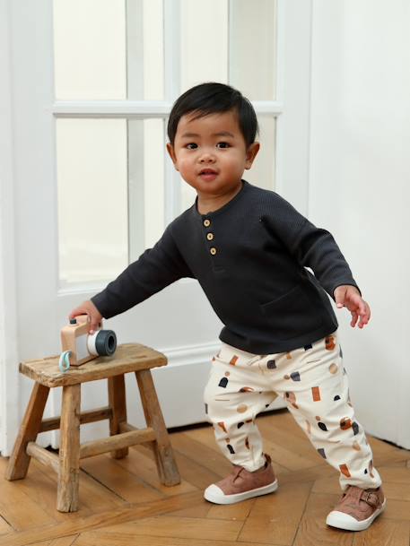 Bebé-Conjuntos-Conjunto para bebé de camiseta y pantalón de felpa