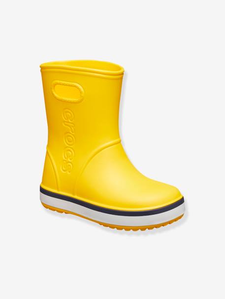 Botas de agua Crocband Rain Boot K CROCS™ para niño/a AMARILLO CLARO LISO+ROSA CLARO LISO 