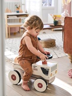 Juguetes- Primera edad-Balancines, andadores, correpasillos y cochecitos-Correpasillos tractor de madera FSC®