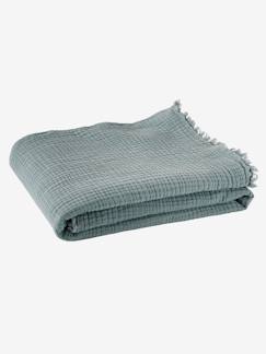 Ecorresponsables-Textil Hogar y Decoración-Ropa de cama niños-Mantas, edredones-Manta de gasa de algodón orgánico