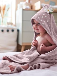 toalla capa de baño bebe recien nacido niño niña trazos