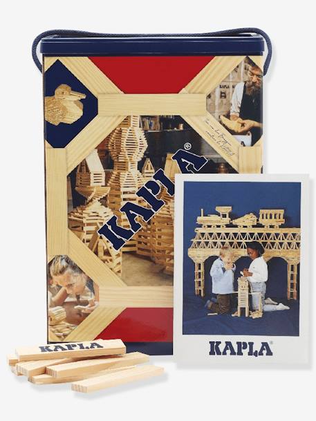 Barril 200 Tablitas de madera - KAPLA® beige 
