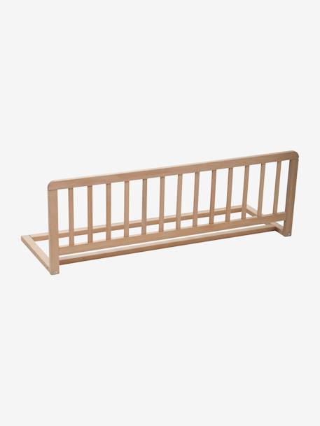 Barrera de cama de madera BEIGE CLARO LISO 