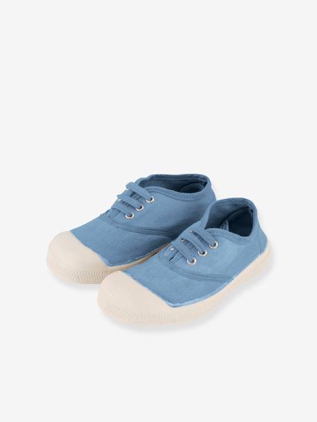 Zapatillas con cordones de algodón BENSIMON® azul jeans+azul marino+beige+blanco+caqui 