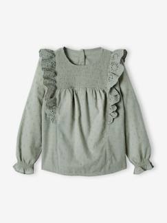 Es barato Adecuado Arqueológico Camisas de Niña - Camisas y Blusas para Chicas - vertbaudet