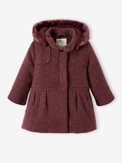 Niña-Abrigos y chaquetas-Abrigo niña de paño de lana