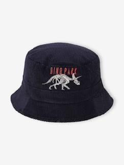 -Sombrero bob de pana Dinosaurio, niño