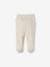 Pack de 2 pantalones para bebé con pies BEIGE CLARO BICOLOR/MULTICOLOR 