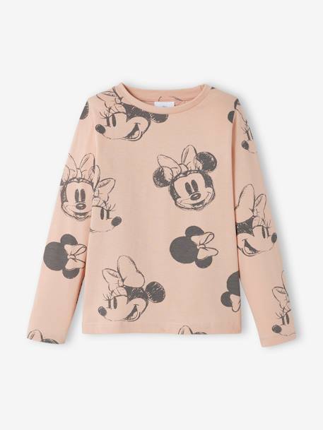 Camiseta de manga larga Disney® Minnie ROSA OSCURO ESTAMPADO 