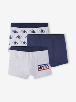 Ecorresponsables-Niño-Pack de 3 boxers NASA®
