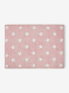 Ecorresponsables-Textil Hogar y Decoración-Alfombra de algodón lavable rectangular con estrellas LORENA CANALS