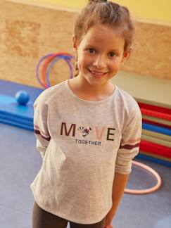 Camiseta deportiva "Move together", niña