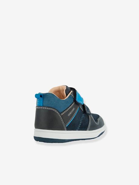 Zapatillas Mid bébé New Flick Boy GEOX® azul marino 