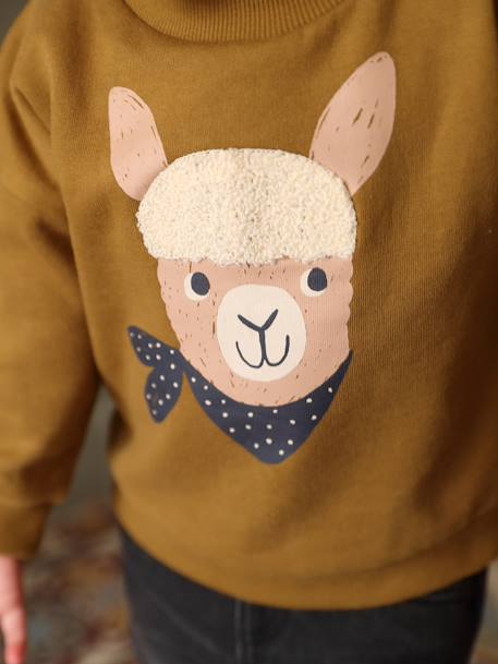 Bebé-Sudaderas, jerséis y chaquetas de punto-Sudadera de felpa Llama, bebé