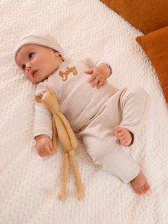 Conjunto bebé de 3 prendas de felpa, recién nacido