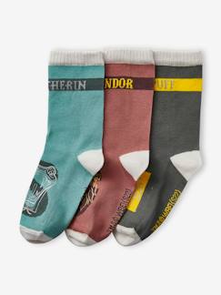 Pack de 3 pares de calcetines 'Harry Potter