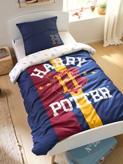 Ropa de cama-Conjunto de funda nórdica + funda de almohada infantil Harry Potter®